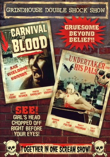 Drive-In Double Feature: Undertaker And His Pals (1966) / Carnival Of Blood (1970)