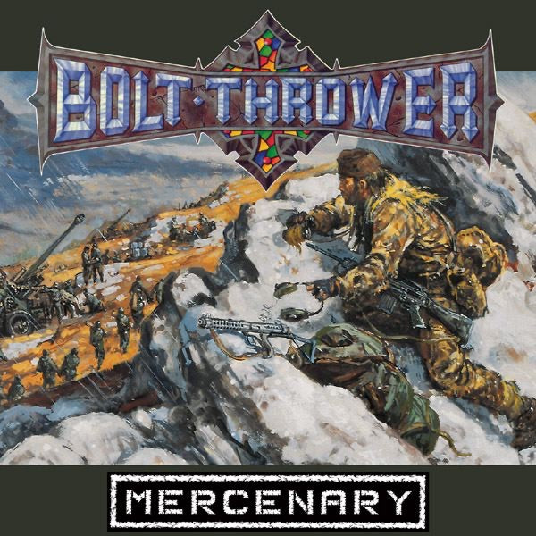 Mercenary - UK Exclusive Clear Vinyl cover