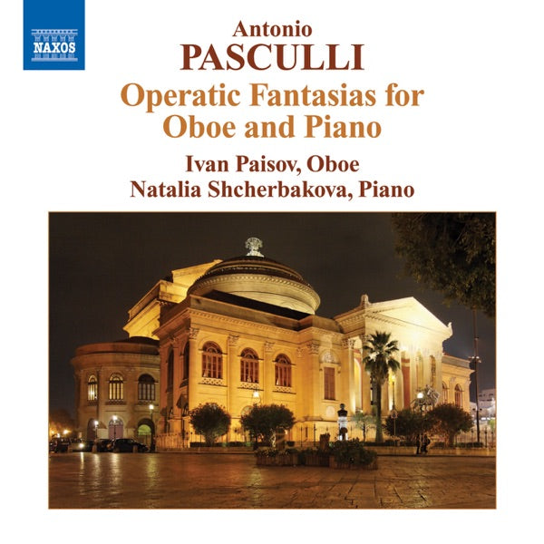 Antonio Pasculli: Operatic Fantasias for Oboe & Piano cover