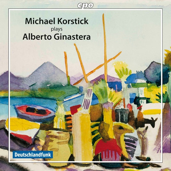 Michael Korstick plays Alberto Ginastera cover