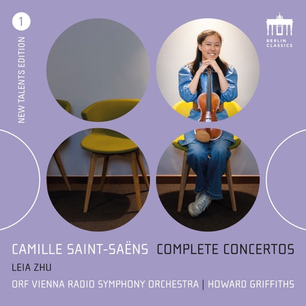 Saint-Saens: Complete Concertos (New Talents Edition #1) cover