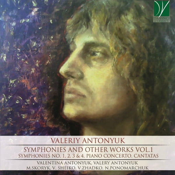 Antonyuk: Symphonies & Other Works Vol 1 cover