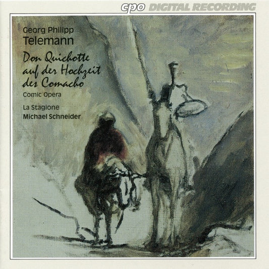 Telemann: Don Quichotte auf der Hochzeit des Comacho cover