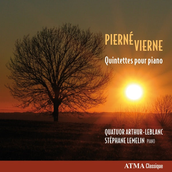 Pierné & Vierne: Quintettes pour piano cover