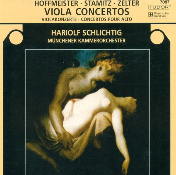 Stamitz/Hoffmeister/Zelter: Viola Concertos cover