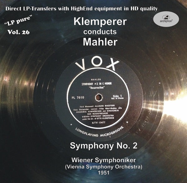 Mahler Symphony No 6 in a Minor (2LP) cover