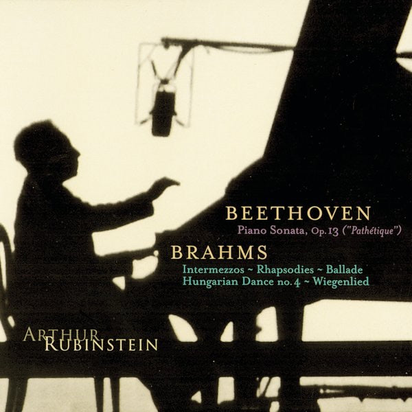 Rubinstein Collection, Vol. 10: Beethoven: Pathétique Sonata; Brahms: Intermezzos, Rhapsodies, etc. cover