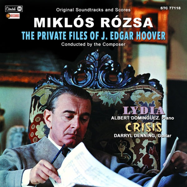 Private Files Of J. Edgar Hoover (Original Soundtrack) cover