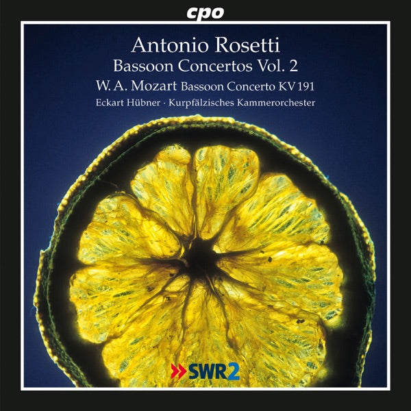Rosetti: Bassoon Concertos Vol. 2 / Mozart: Bassoon Concerto KV 191 cover