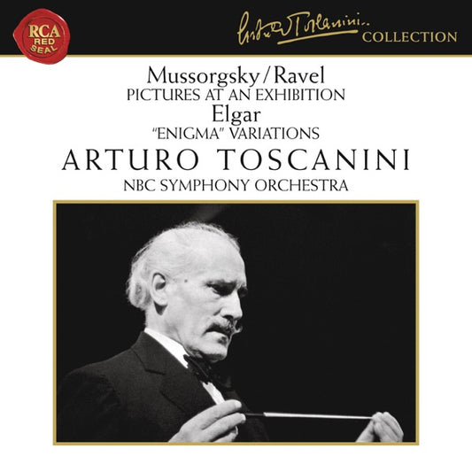 Enigma Variations / Pictures at an Exhibition (Arturo Toscanini Collection, Vol. 35) cover