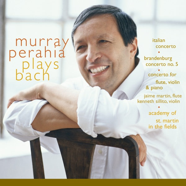 Murray Perahia Plays Bach cover