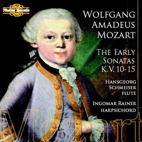 Mozart: The Early Sonatas, KV 10-15 cover