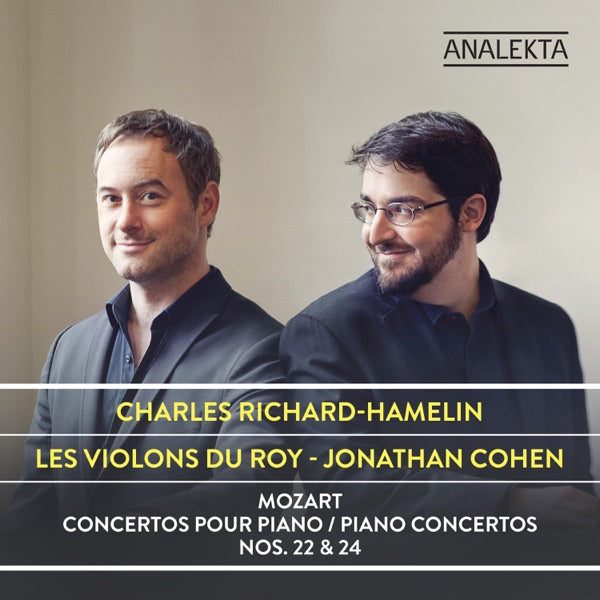 Mozart: Piano Concertos 22 & 24 cover