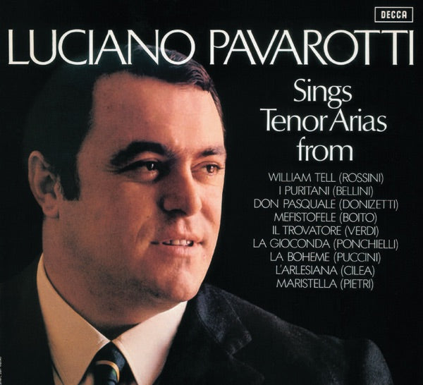 Sings Tenor Arias from Italian Opera[LP] cover