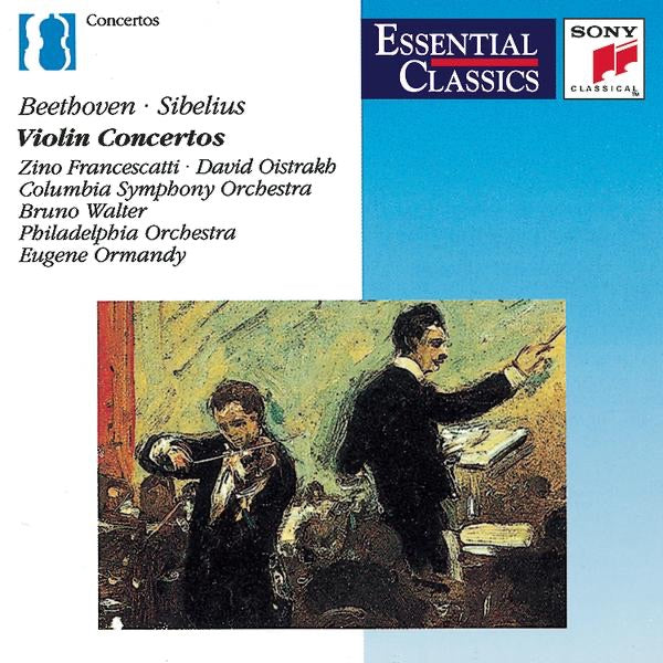 Zino Francescatti: Violin Concertos / Mozart, Beethoven, Brahms, Tchaikovsky cover