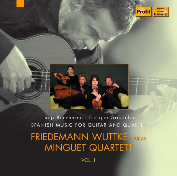 Spanish Music for Guitar & Quartet, Vol. 1 cover