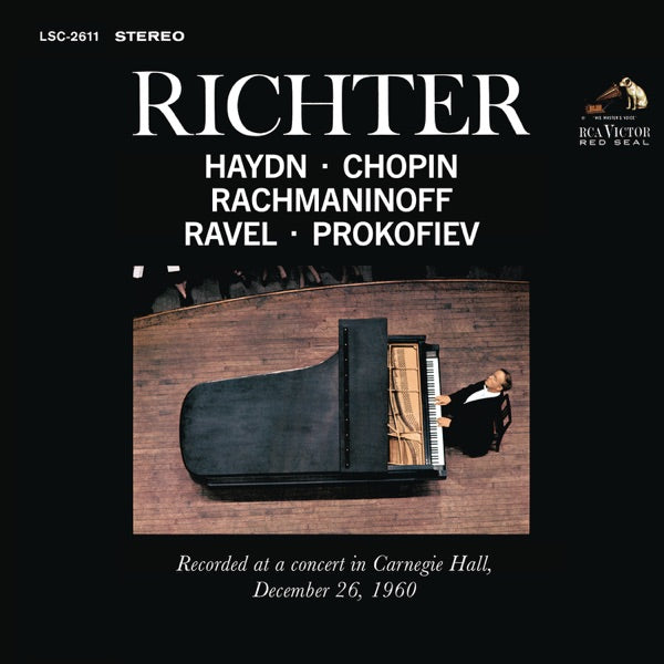 Sviatoslav Richter Live at Carnegie Hall cover