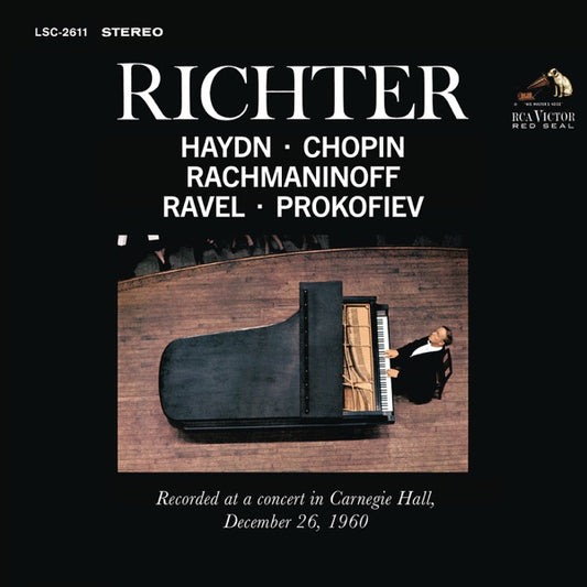 Sviatoslav Richter Live at Carnegie Hall cover