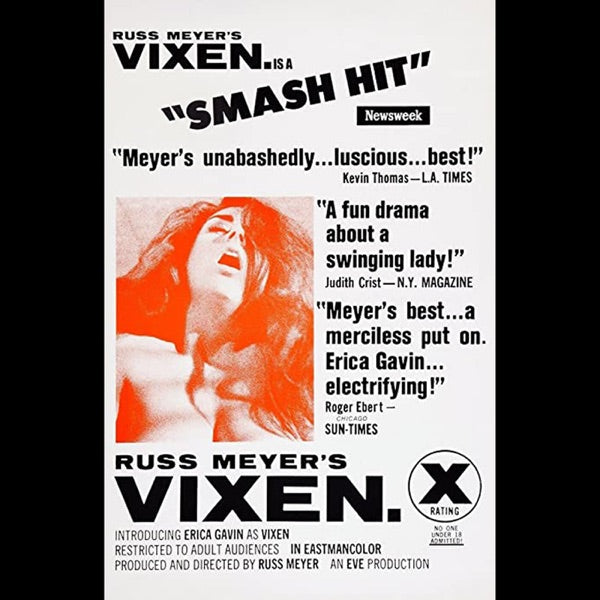 Russ Meyer’s Vixen—Original Motion Picture Soundtrack (Purple Vinyl Edition) cover