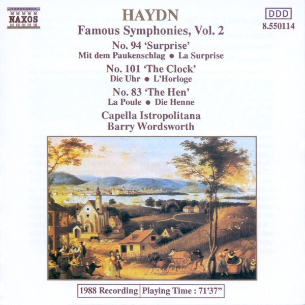 Haydn: Symphonies Nos. 83, 94, 101 cover