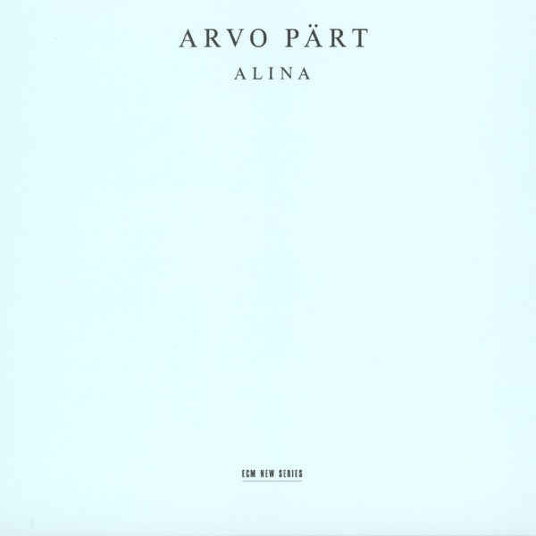 Arvo Part: Alina[LP] cover