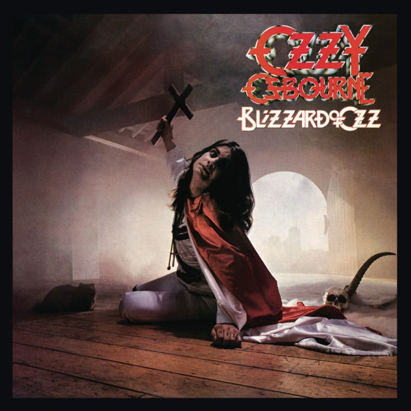 Blizzard Of Ozz [Limited Silver With Red Swirl Colored Vinyl] cover