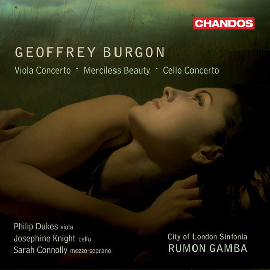 Burgon: Viola Concerto / Merciless Beauty / Cello Cto cover