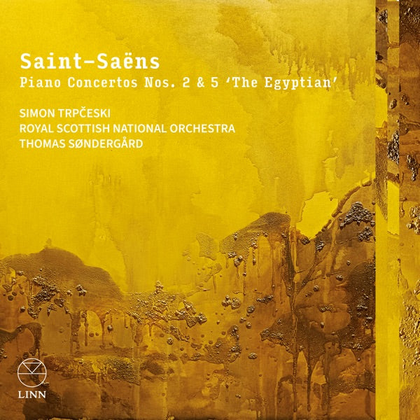 Saint-Saens: Piano Concertos Nos. 2 & 5 "The Egyptian" cover