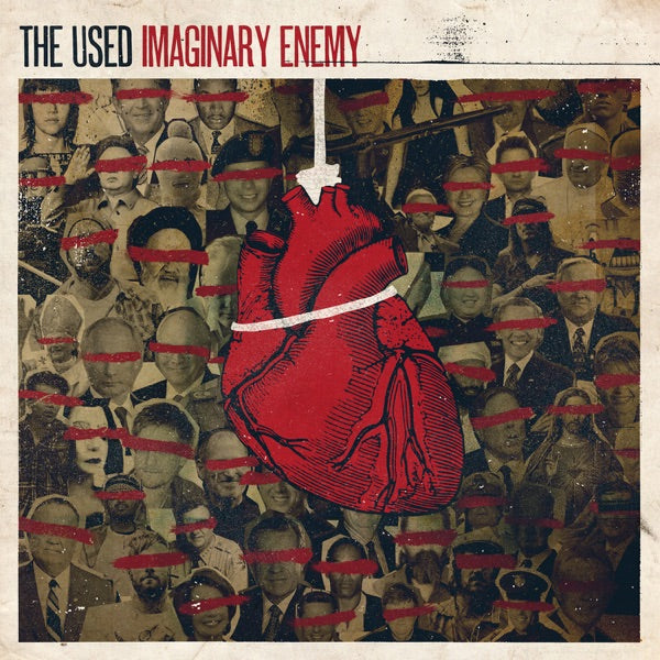 The Used Clear With Red Vinyl cover