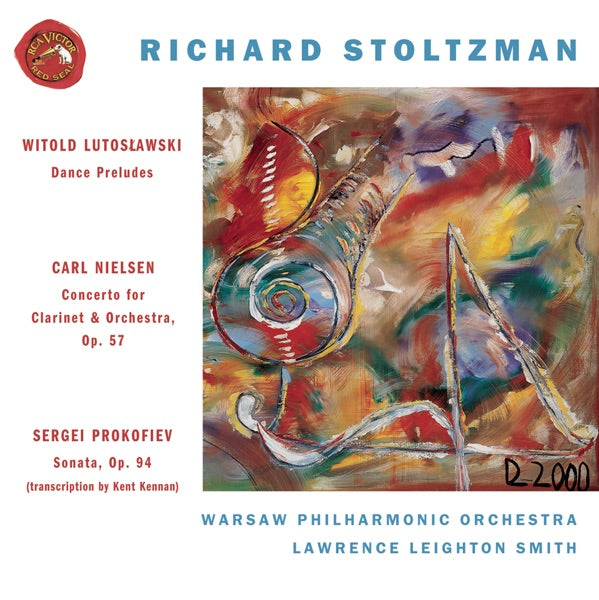 Lutoslawski: Dance Preludes, Nielsen: Concerto for Clarinet & Orchestra cover