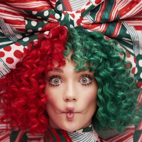 Everyday Is Christmas - Peppermint (White with Red & Green Splatter) Colored Vinyl cover