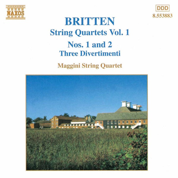 Britten: String Quartets, Vol.2 cover