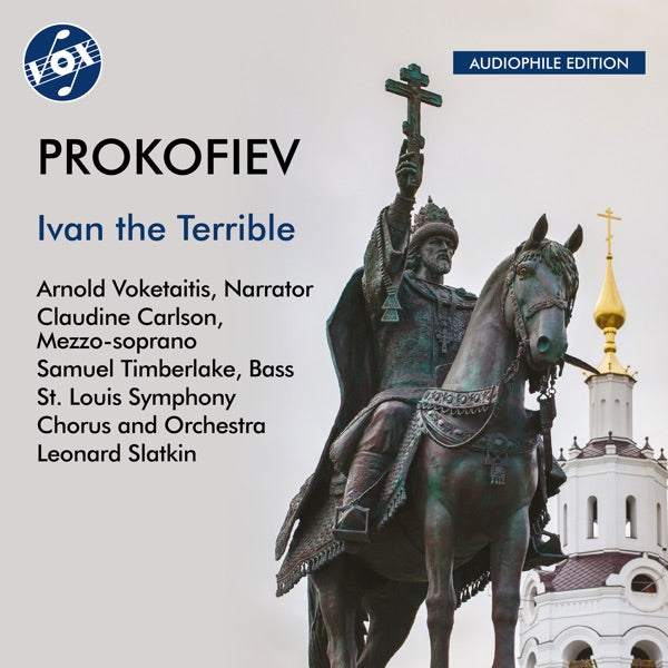 Prokofiev: Ivan The Terrible (Oratorio arr. Abram Stasevich) cover