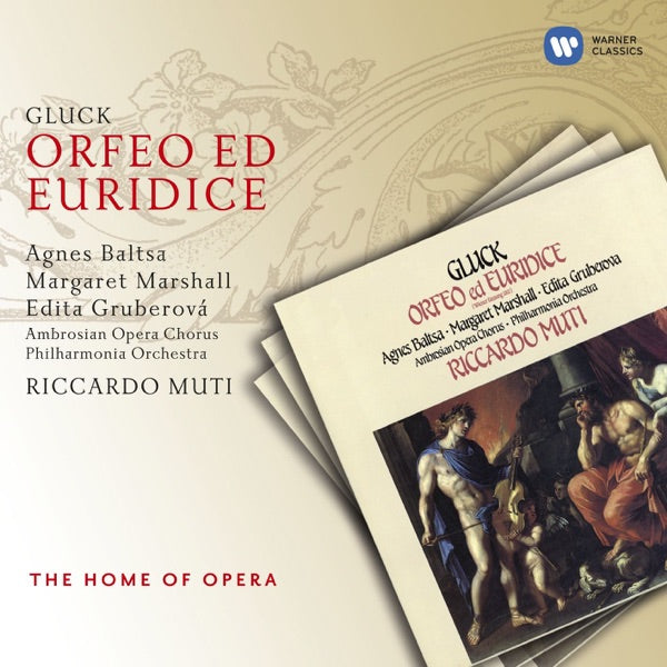 Gluck: Orfeo ed Euridice / Baltsa, M. Marshall, Gruberova; Muti cover