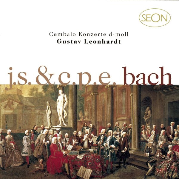 J. S. Bach: Concerto No. 1 In D Minor, Bwv 1052 & C.P.E. Bach: Concerto In D Minor, Wq. 23 cover