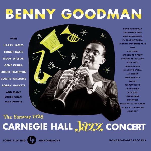 The Famous 1938 Carnegie Hall Jazz Concert cover