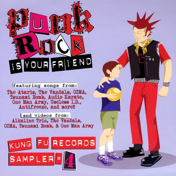 When In Rome Do As The Vandals - Pink/black cover