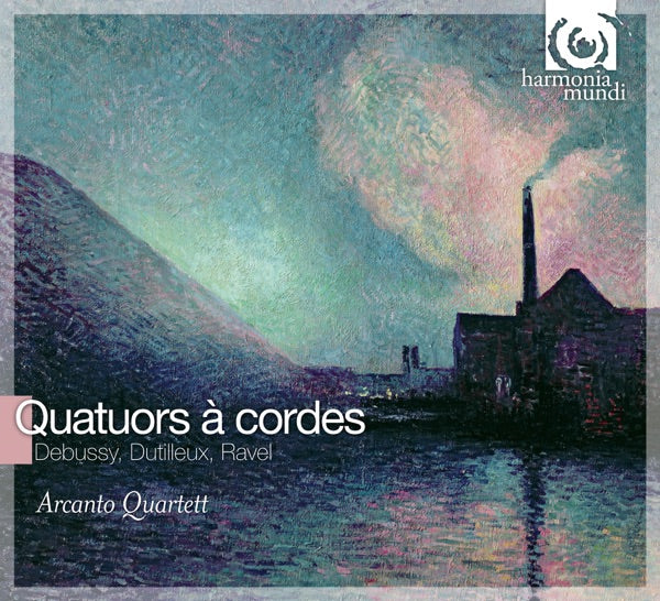 Hough, Dutilleux & Ravel: String Quartets cover