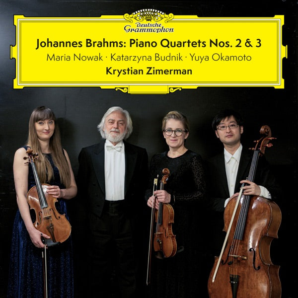 Piano Quartets 1 & 3 cover
