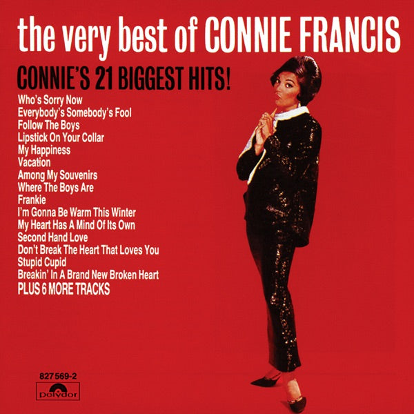 Very Best Of Connie Francis cover
