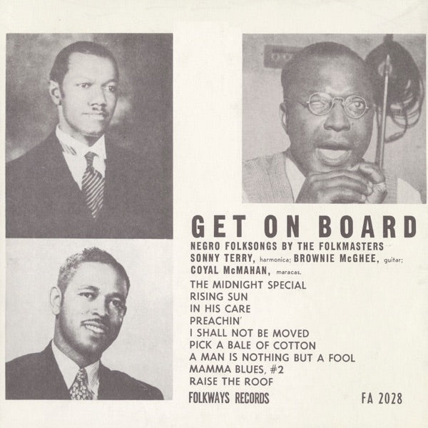 Get on Board: Negro Folksongs By the Folkmasters cover