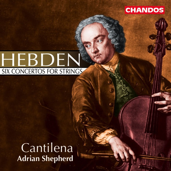 Hebden: Six Concertos for Strings cover
