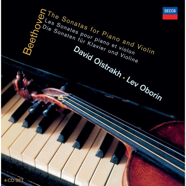 Beethoven: Sonatas for Violin & Piano Nos. 1, 3 & 10, Opp. 12:1,3; 96 (David Oistrakh Collection, Vol. 10) cover