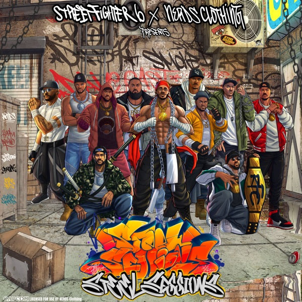 Street Fighter 6 x NERDS Clothing Presents: Steel Sessions cover