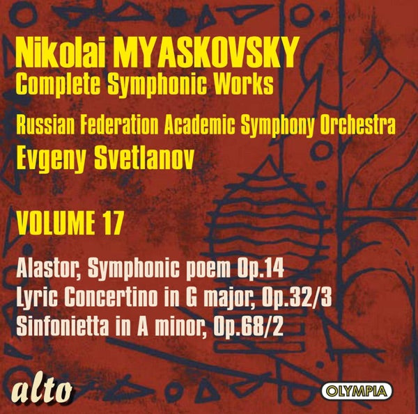 Alastor Sym Poem / Lyric Concertino / Sinfonietta cover