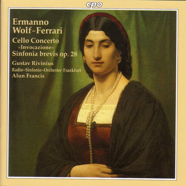 Wolf-Ferrari: Cello Concerto / Sinfonia brevis cover