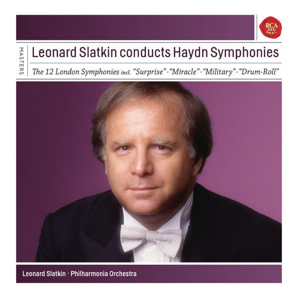 Leonard Slatkin Conducts Haydn Symphonies cover