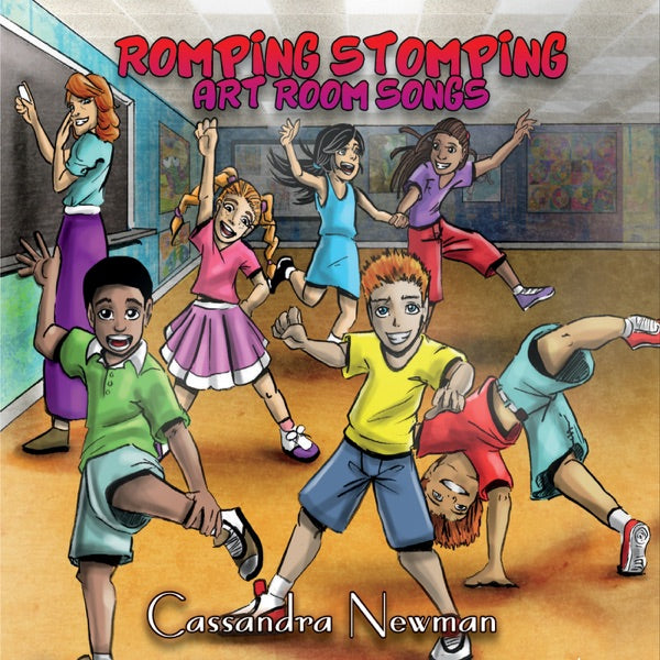 Romping Stomping Art Room Songs cover