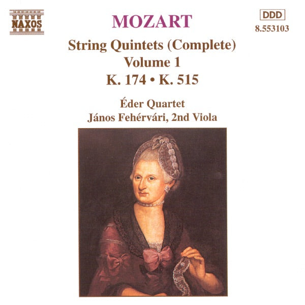 MOZART: String Quintets, K. 406 and K. 516 cover