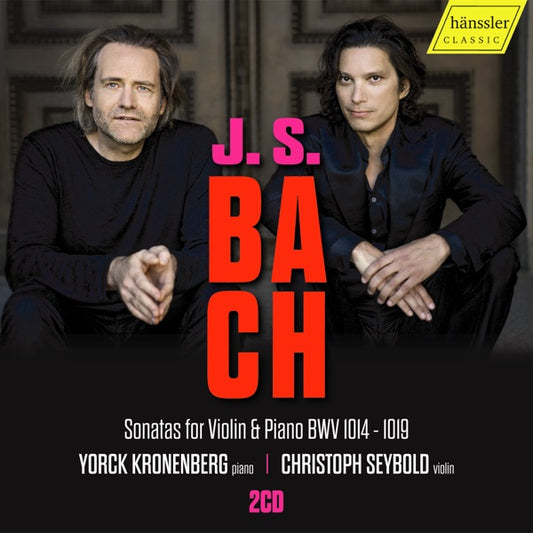 Bach: Sonatas for Violin & Piano, BWV 1014-1019 cover